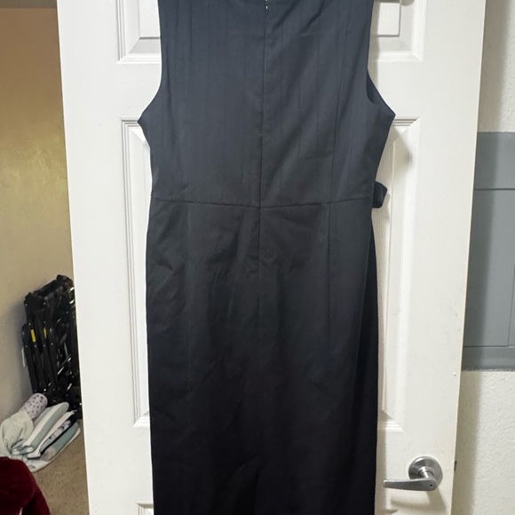 Merona Black Dress with Zipper Back - Picture 6 of 7